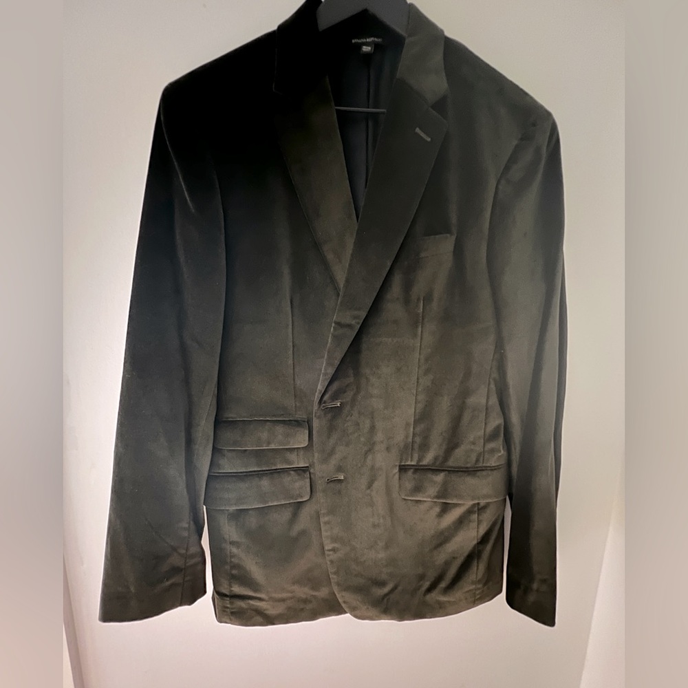 Italian Profilo Velvet Blazer BR